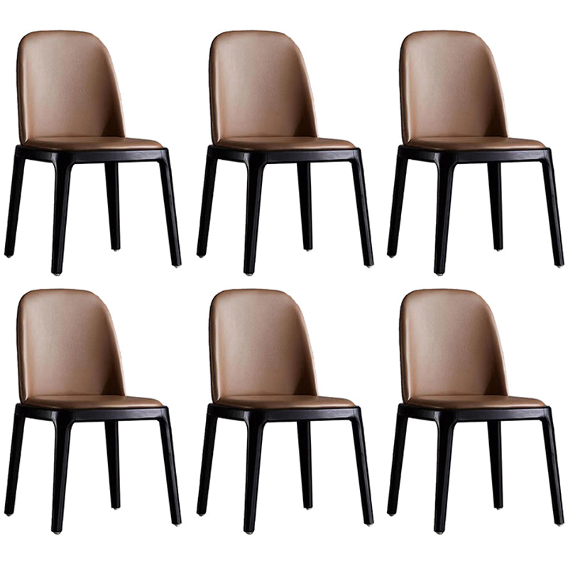 Chaise rembourrée de style contemporain de 16 po de large, chaise Parsons pour la maison