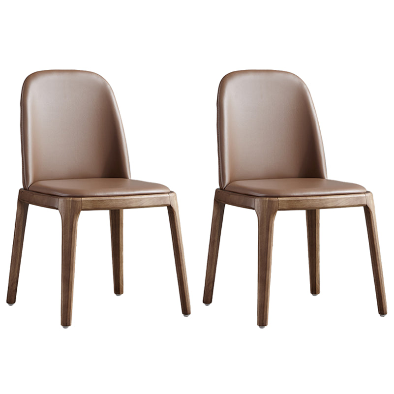 Chaise rembourrée de style contemporain de 16 po de large, chaise Parsons pour la maison