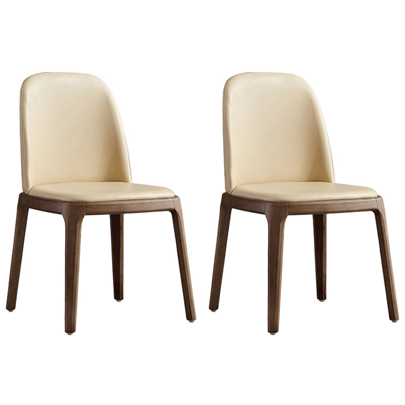 Chaise rembourrée de style contemporain de 16 po de large, chaise Parsons pour la maison