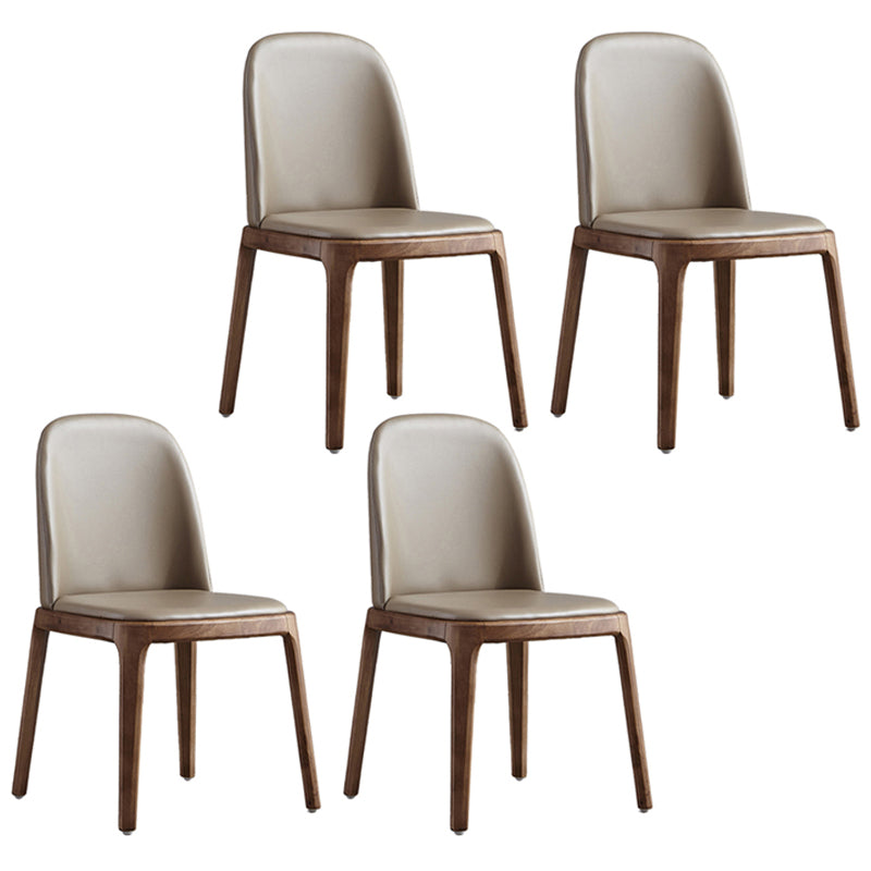 Chaise rembourrée de style contemporain de 16 po de large, chaise Parsons pour la maison