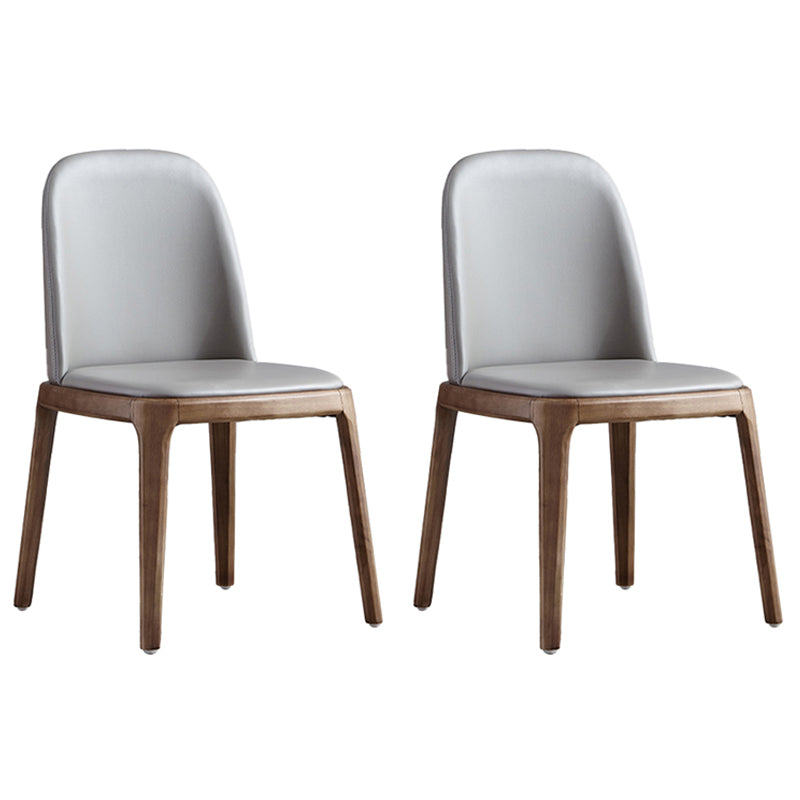 Chaise rembourrée de style contemporain de 16 po de large, chaise Parsons pour la maison