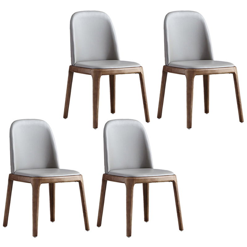 Chaise rembourrée de style contemporain de 16 po de large, chaise Parsons pour la maison