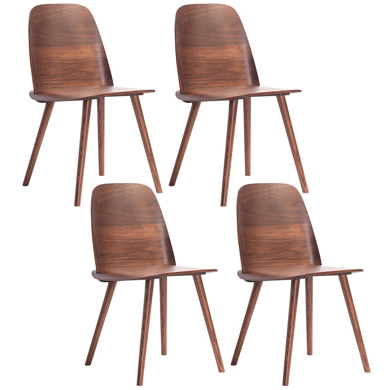 Chaise d'appoint en bois de style scandinave, chaise d'appoint multicolore pour salle à manger