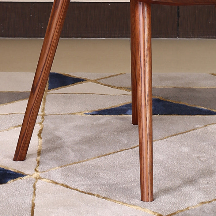 Chaise d'appoint en bois de style scandinave, chaise d'appoint multicolore pour salle à manger