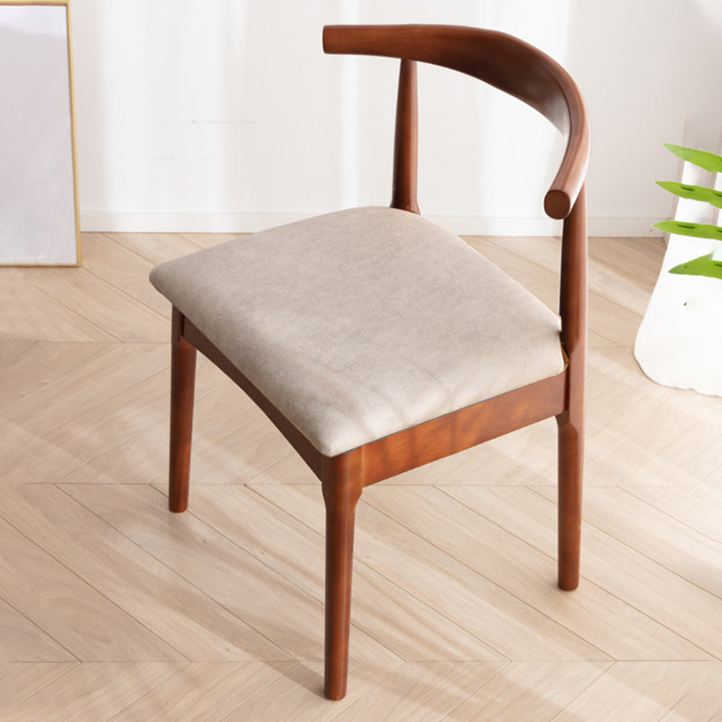 Les chaises de salle à manger de cuisine de style moderne ouvrent l'ensemble de chaise latérale de salle à manger arrière
