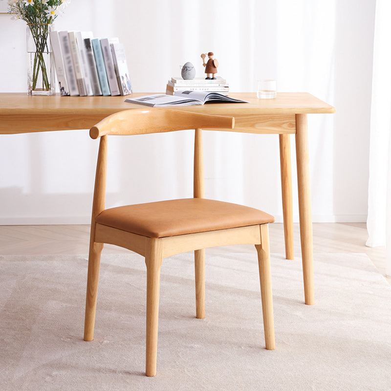 Les chaises de salle à manger de cuisine de style moderne ouvrent l'ensemble de chaise latérale de salle à manger arrière