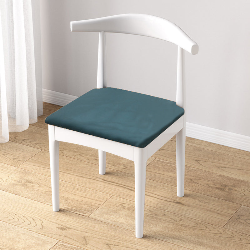 Les chaises de salle à manger de cuisine de style moderne ouvrent l'ensemble de chaise latérale de salle à manger arrière