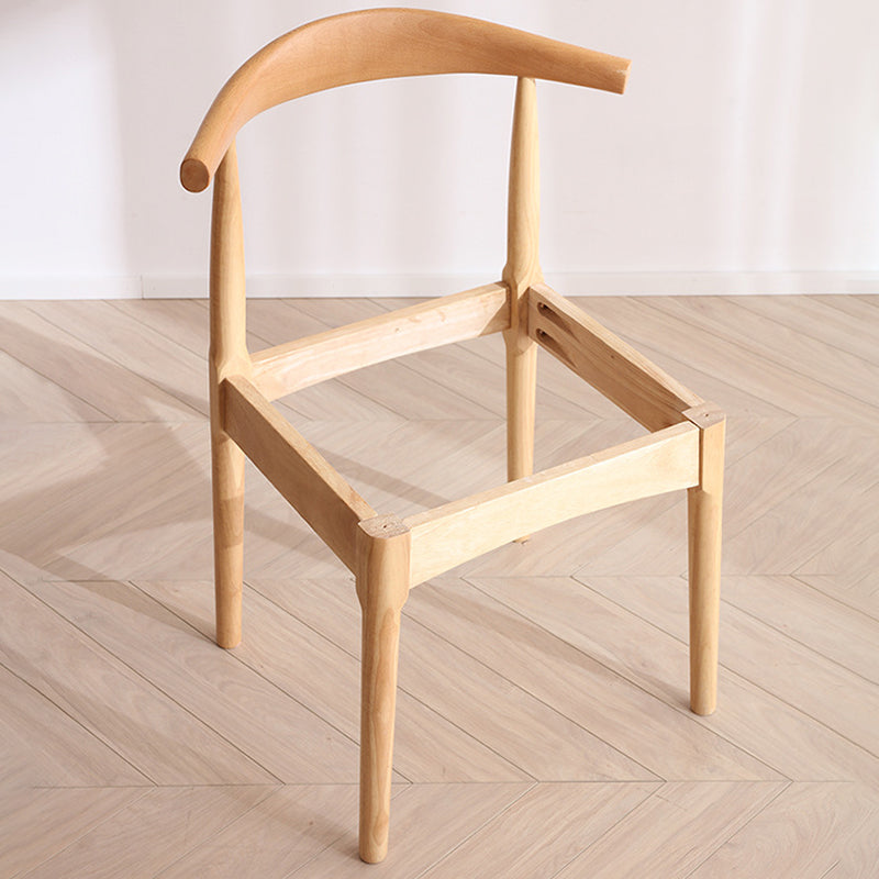 Les chaises de salle à manger de cuisine de style moderne ouvrent l'ensemble de chaise latérale de salle à manger arrière