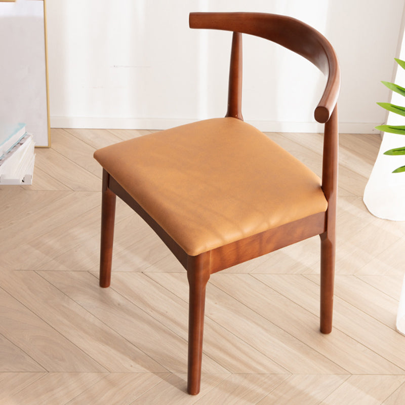 Les chaises de salle à manger de cuisine de style moderne ouvrent l'ensemble de chaise latérale de salle à manger arrière