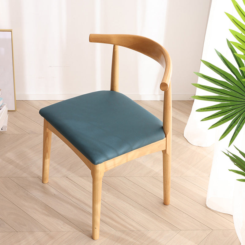 Les chaises de salle à manger de cuisine de style moderne ouvrent l'ensemble de chaise latérale de salle à manger arrière