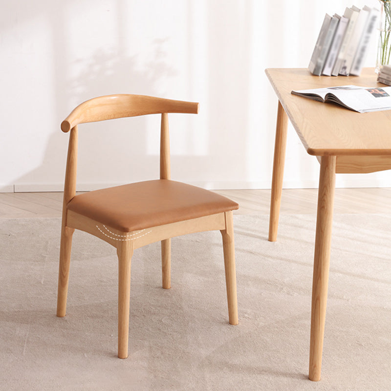 Les chaises de salle à manger de cuisine de style moderne ouvrent l'ensemble de chaise latérale de salle à manger arrière
