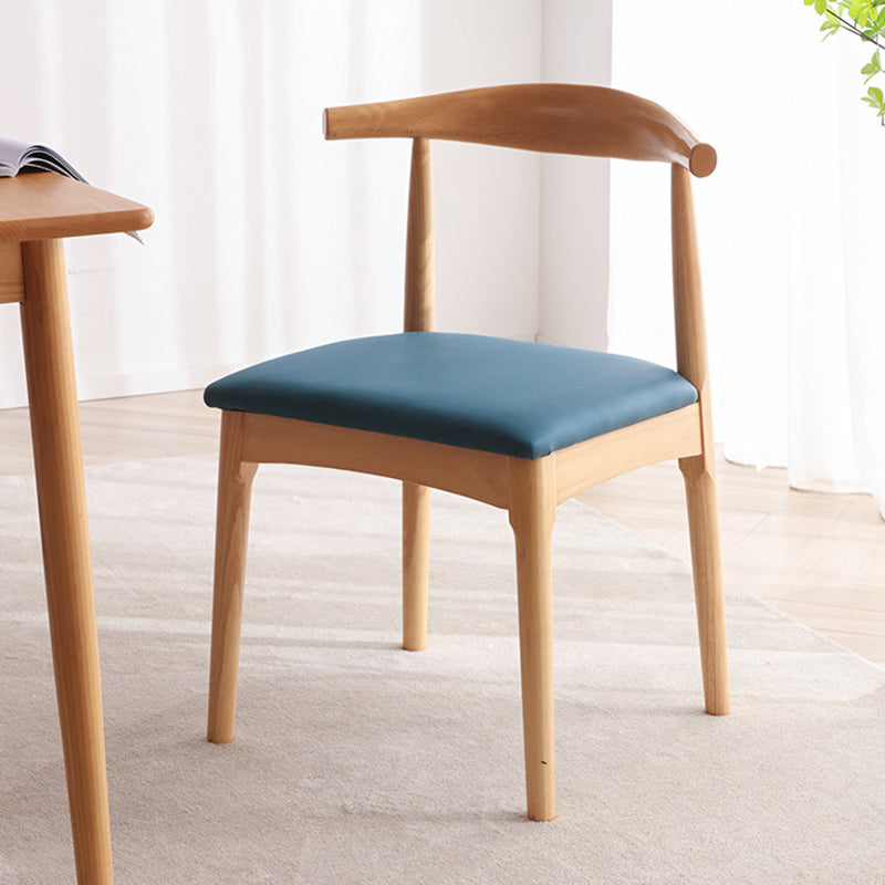 Les chaises de salle à manger de cuisine de style moderne ouvrent l'ensemble de chaise latérale de salle à manger arrière