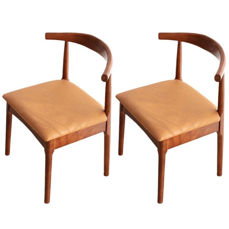 Les chaises de salle à manger de cuisine de style moderne ouvrent l'ensemble de chaise latérale de salle à manger arrière