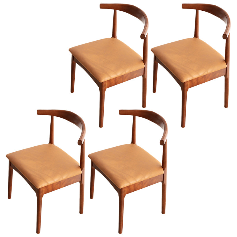 Les chaises de salle à manger de cuisine de style moderne ouvrent l'ensemble de chaise latérale de salle à manger arrière