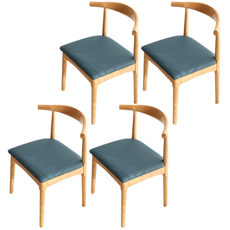 Les chaises de salle à manger de cuisine de style moderne ouvrent l'ensemble de chaise latérale de salle à manger arrière