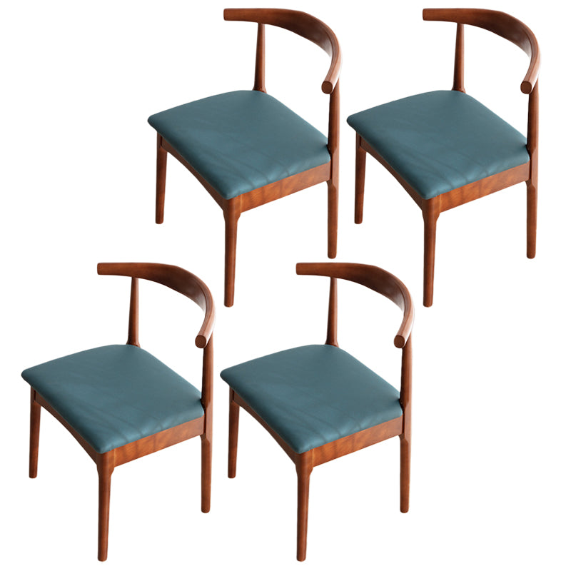 Les chaises de salle à manger de cuisine de style moderne ouvrent l'ensemble de chaise latérale de salle à manger arrière