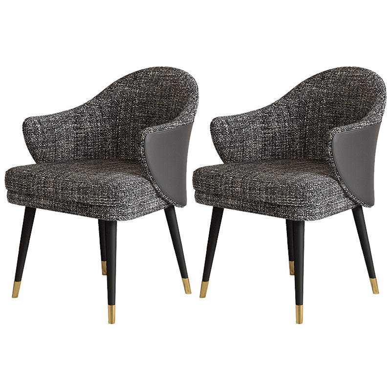 Chaise Parsons d'intérieur en bois de style contemporain de 25 po de largeur