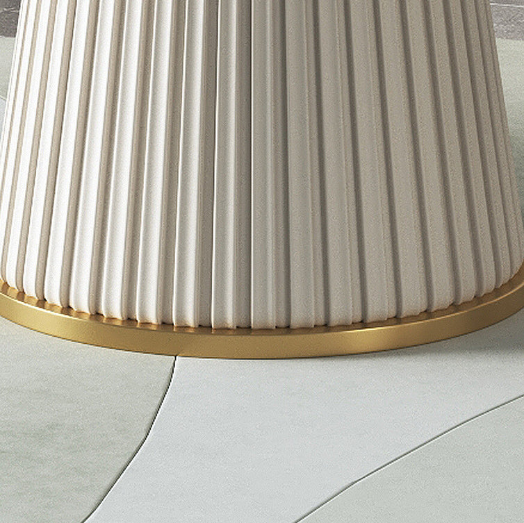 Nordic Sintered Stone Dining Room Set with Round Leg Dining Furniture for Home Use