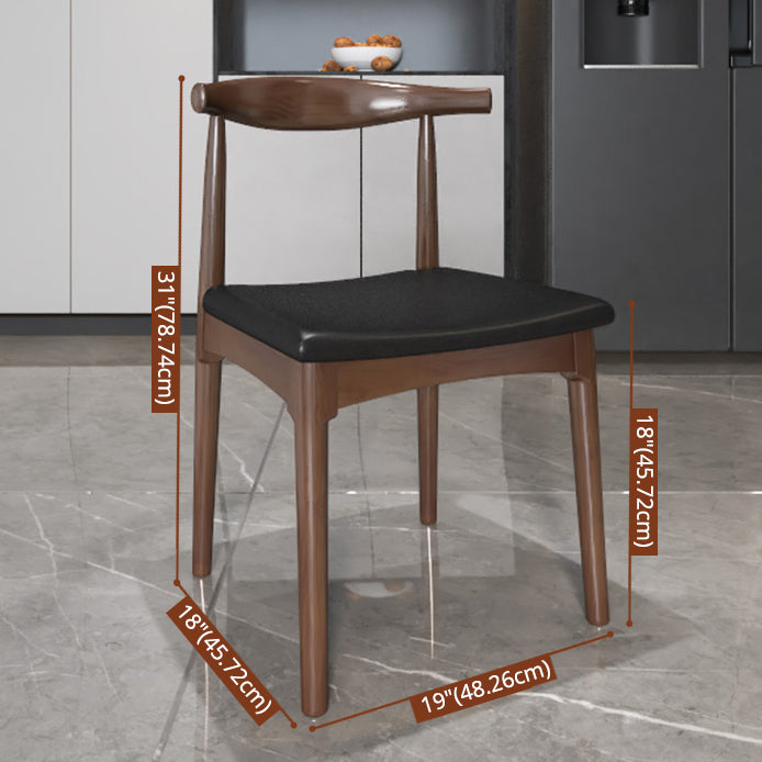 Industrielles massives Holz Rechteck Form Essmöbel 2 Holzbeine Tisch formell für Zuhause