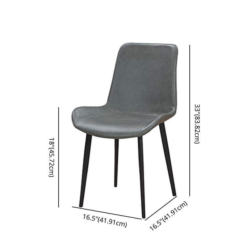 Juego de comedor de piedra sinterizada de estilo moderno con mesa de forma rectangular fija y base de 4 patas