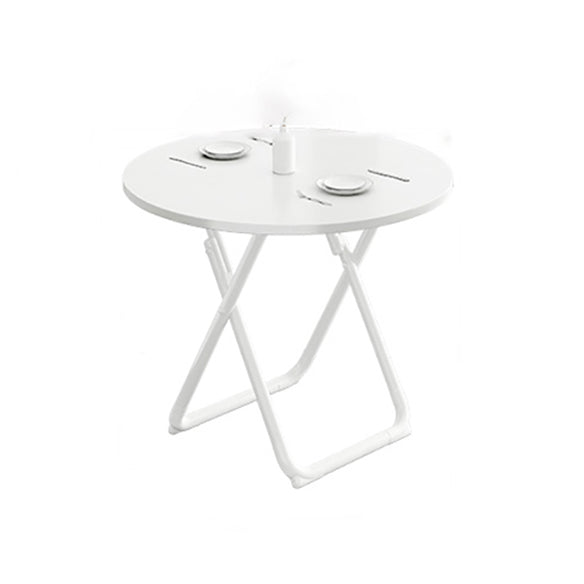 Contemporary Wood Top DiningRoomSet Foldable Dining Table Furniture for Dining Room