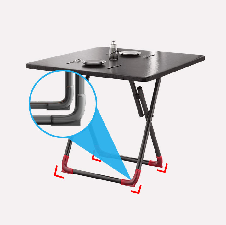 Modern Style Kitchen Dining Set Wood Top Dining Furniture Set with Double Pedestal Base