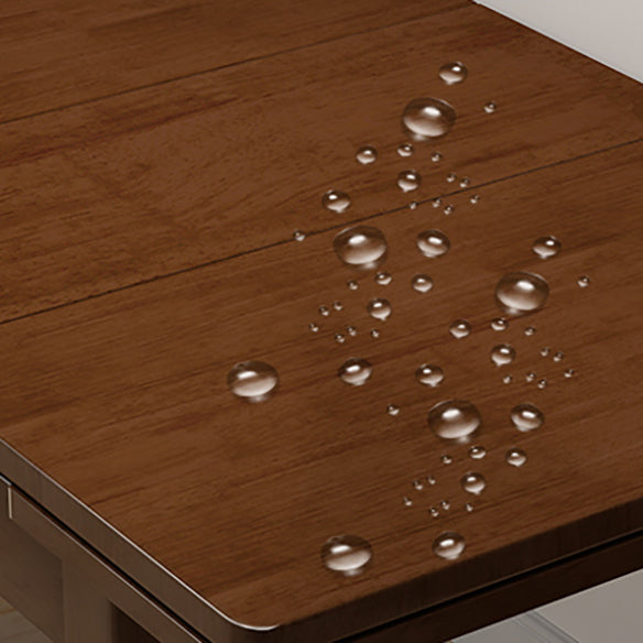 Traditional Solid Wood Dining Room Set with Rectangle Table Home Use Dining Table Furniture