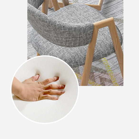 Juego de comedor de madera tradicional con 2 patas de madera base para muebles de comedor