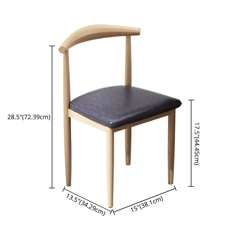 Modern Wood Top Rectangle Shape Dining Furniture 4 Wood Legs Table for Dining Room Furniture