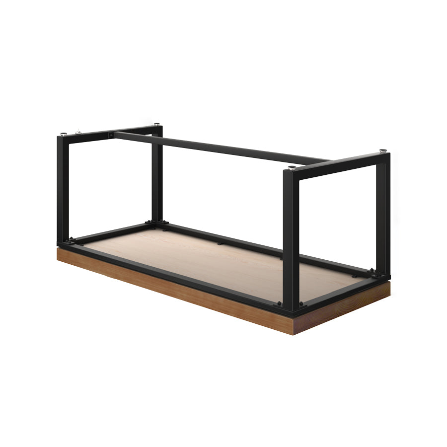 Traditional Style Solid Wood Dining Set with Traditional Height Table and Trestle Base