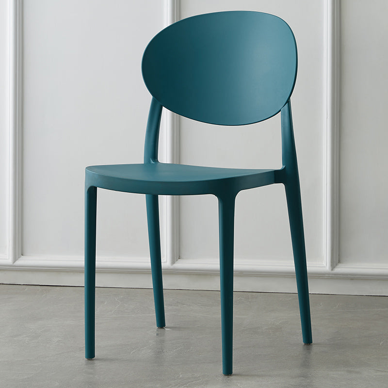 Plastic nordique Open Danding Dining Claid 33 "H CHAISE DE DINSAGE ACRYLIQUE POUR RETRUSSION