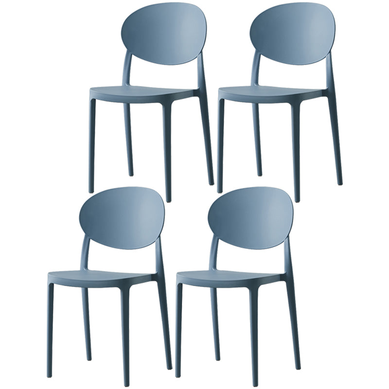 Plastic nordique Open Danding Dining Claid 33 "H CHAISE DE DINSAGE ACRYLIQUE POUR RETRUSSION