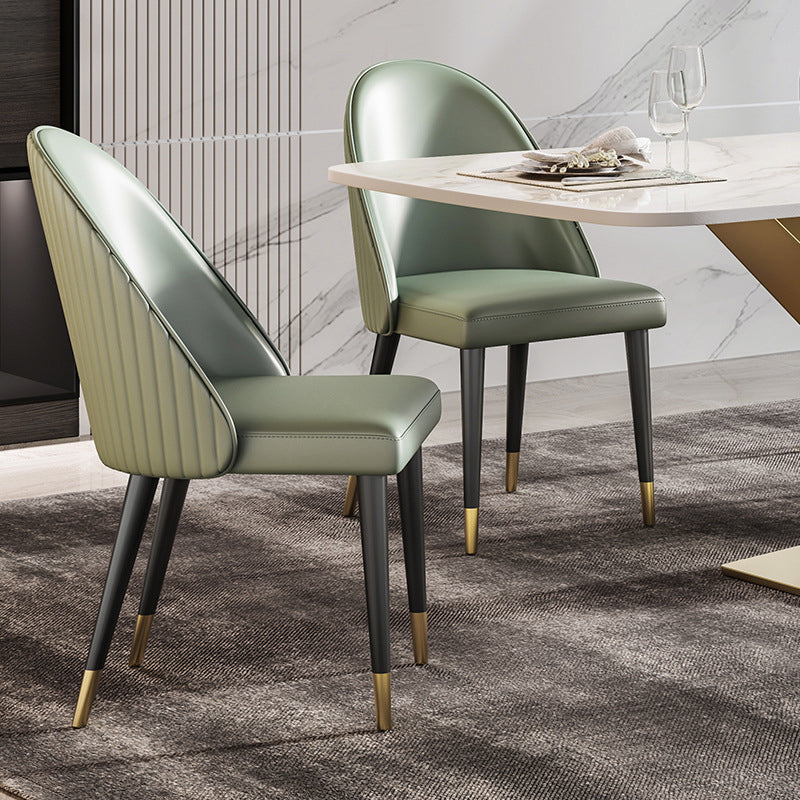 Nordic Style Sponge Dining Chair Upholstered Side Chairs for Restaurant