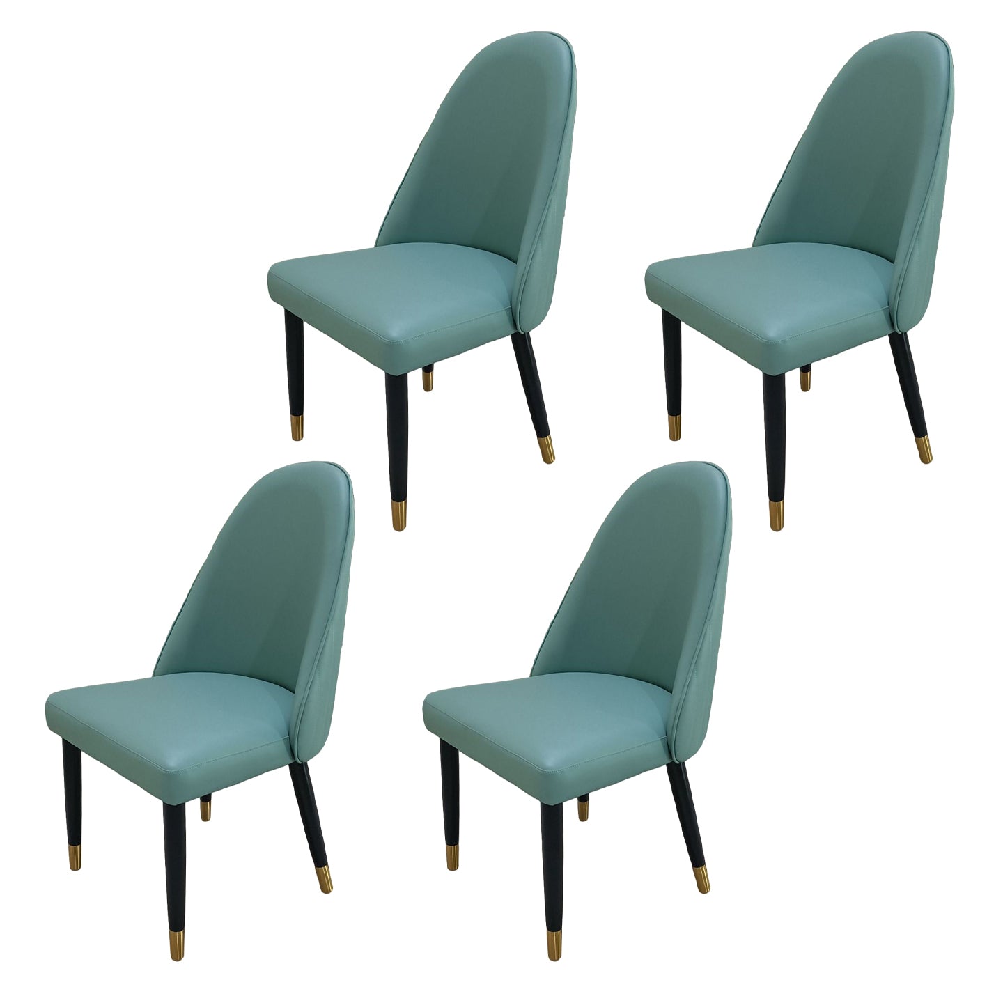 Nordic Style Sponge Dining Chair Upholstered Side Chairs for Restaurant