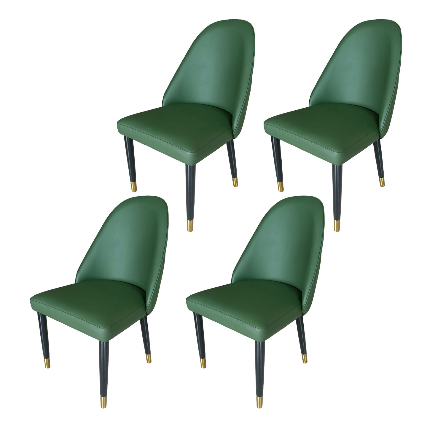Nordic Style Sponge Dining Chair Upholstered Side Chairs for Restaurant