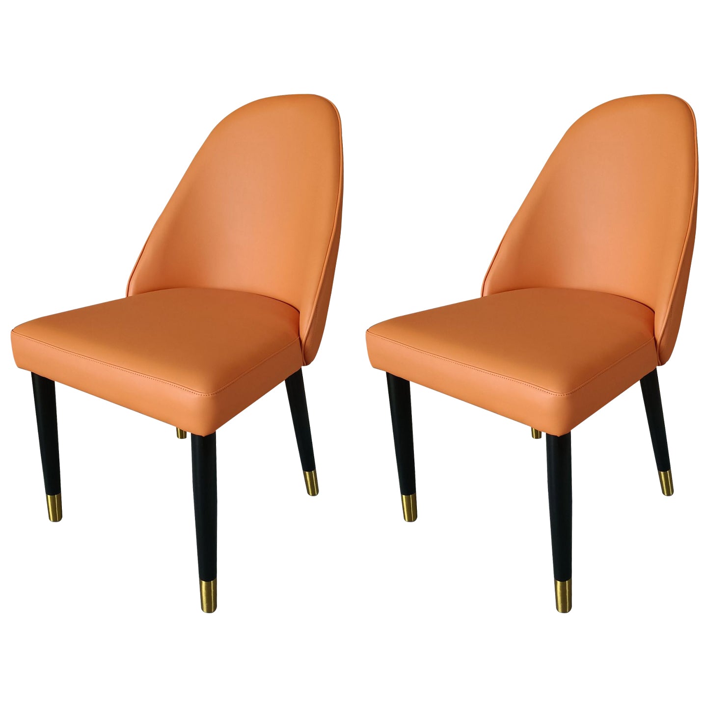 Nordic Style Sponge Dining Chair Upholstered Side Chairs for Restaurant