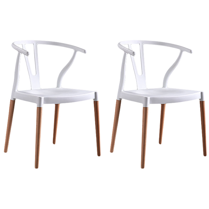 Minimalistischer Massivholz Küche Essarm Stuhl Knochengabel Essarm Stuhl