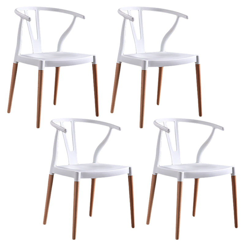Minimalistischer Massivholz Küche Essarm Stuhl Knochengabel Essarm Stuhl