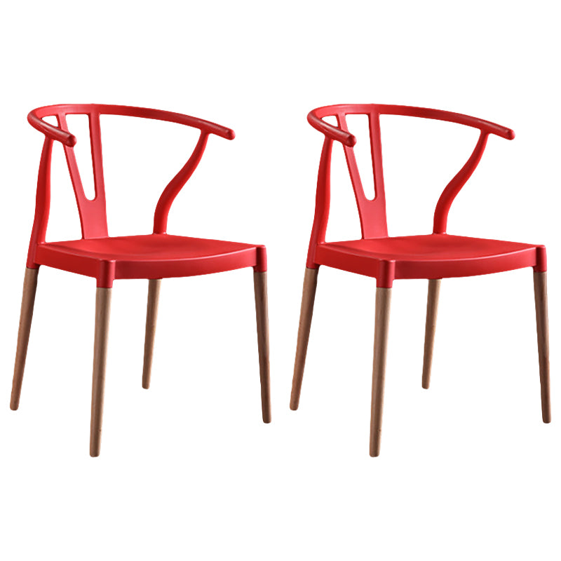 Minimalistischer Massivholz Küche Essarm Stuhl Knochengabel Essarm Stuhl