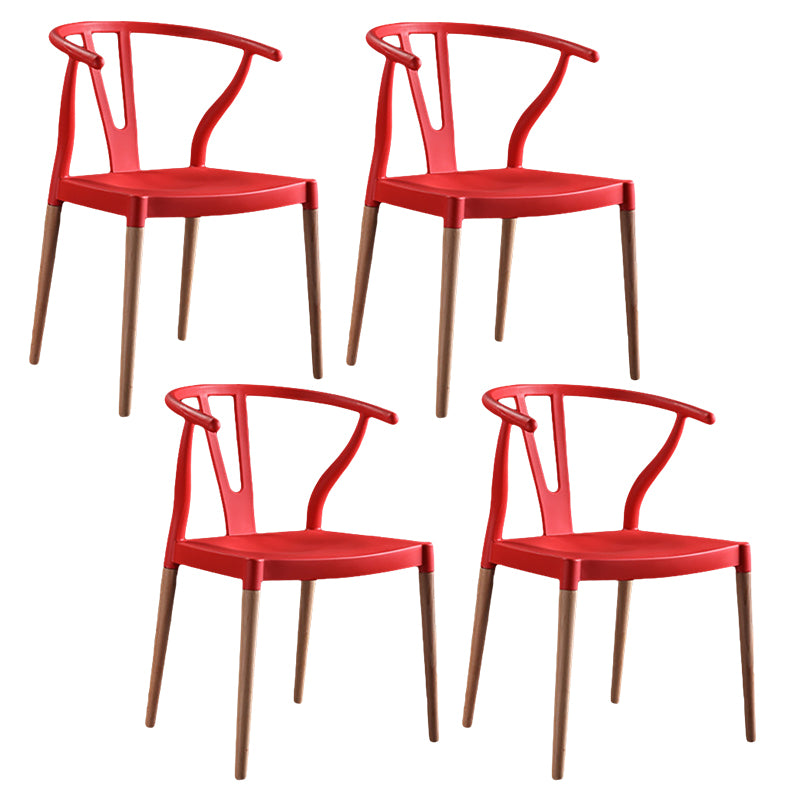 Minimalistischer Massivholz Küche Essarm Stuhl Knochengabel Essarm Stuhl