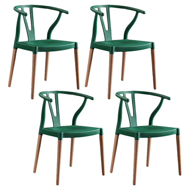 Minimalistischer Massivholz Küche Essarm Stuhl Knochengabel Essarm Stuhl