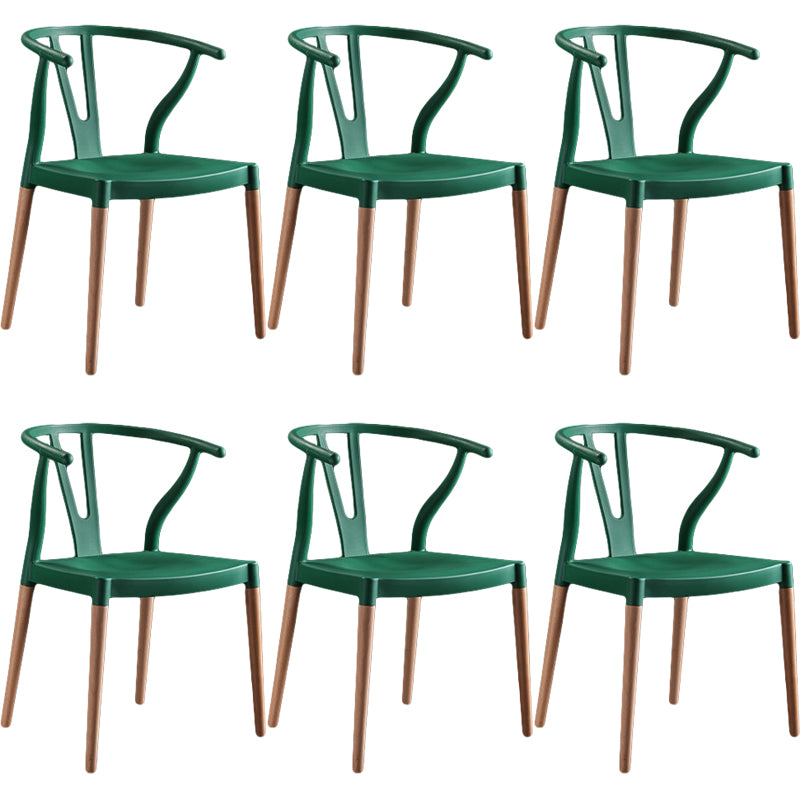 Minimalistischer Massivholz Küche Essarm Stuhl Knochengabel Essarm Stuhl