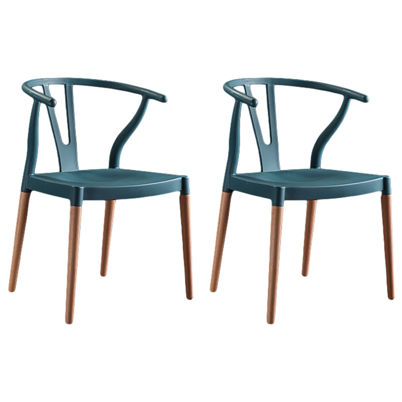Minimalistischer Massivholz Küche Essarm Stuhl Knochengabel Essarm Stuhl