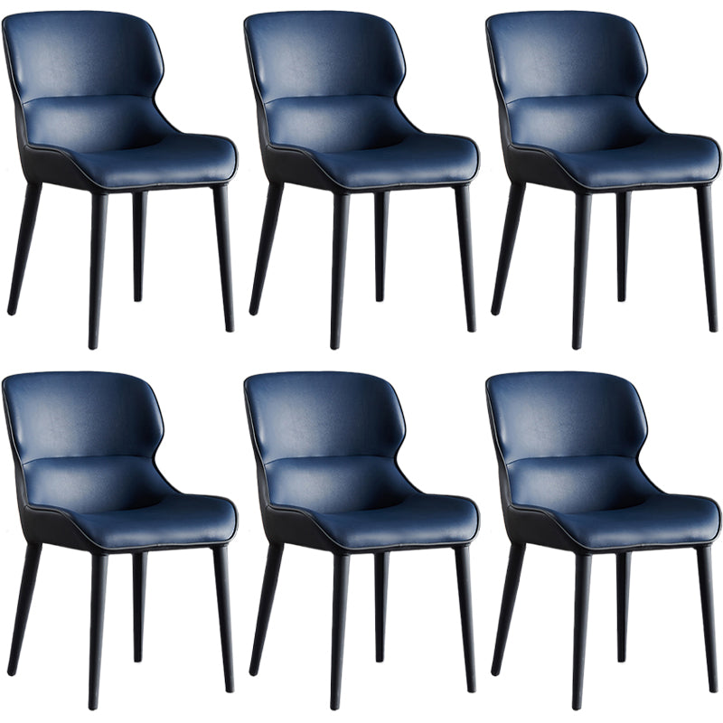 Chaise de salle à manger de style contemporain éponge chaise latéral rembourrée pour la maison