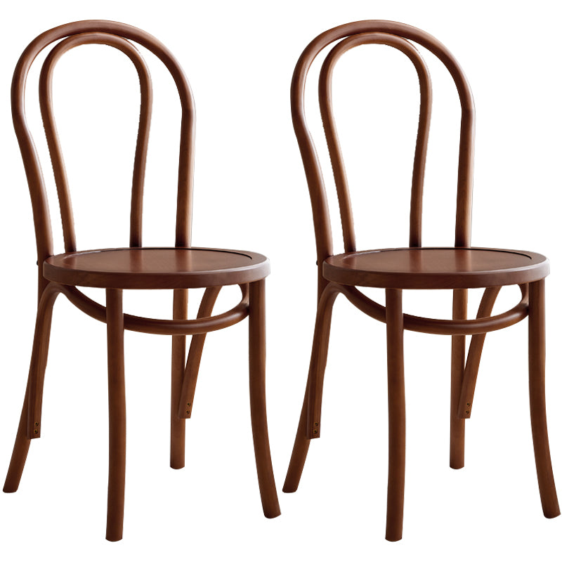 Chaise d'appoint de salle à manger en bois massif avec dossier Windsor moderne, chaise d'appoint de cuisine