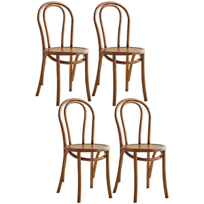 Chaise d'appoint de salle à manger en bois massif avec dossier Windsor moderne, chaise d'appoint de cuisine
