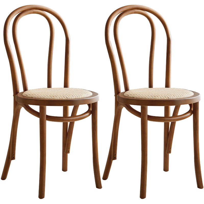 Chaise d'appoint de salle à manger en bois massif avec dossier Windsor moderne, chaise d'appoint de cuisine
