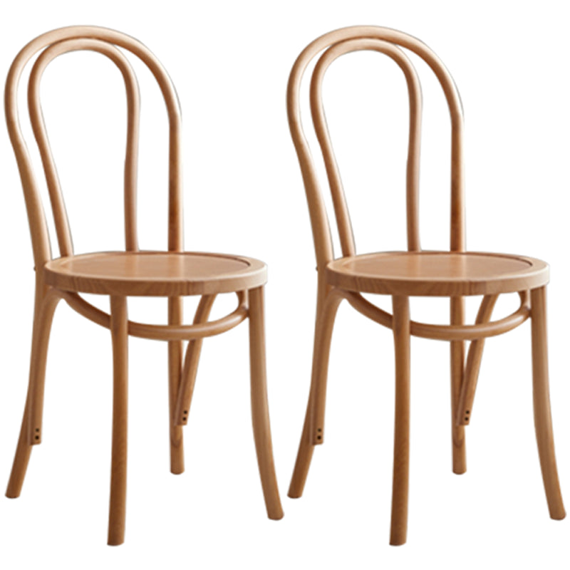 Chaise d'appoint de salle à manger en bois massif avec dossier Windsor moderne, chaise d'appoint de cuisine