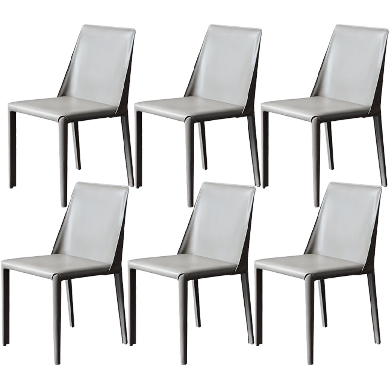 Cuisine contemporaine en métal dinant la chaise latérale solide arrière dinant la chaise latérale