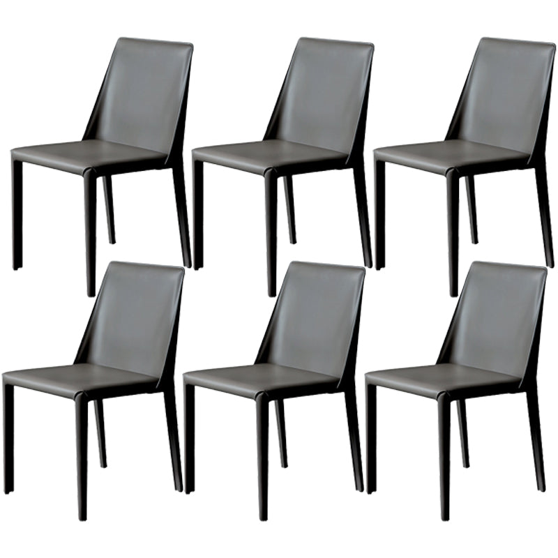 Cuisine contemporaine en métal dinant la chaise latérale solide arrière dinant la chaise latérale